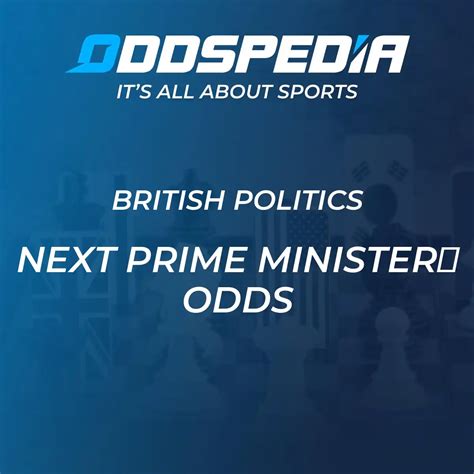 betting odds prime minister